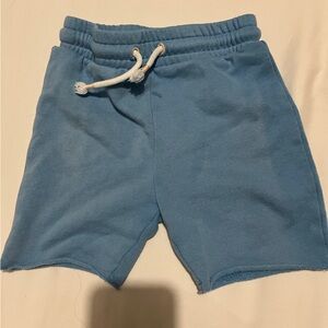 Kids Classic Blue Elastic Waist Shorts